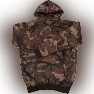 Camouflage Woobie Hoodie. Size XL